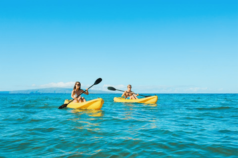kayaking in maui